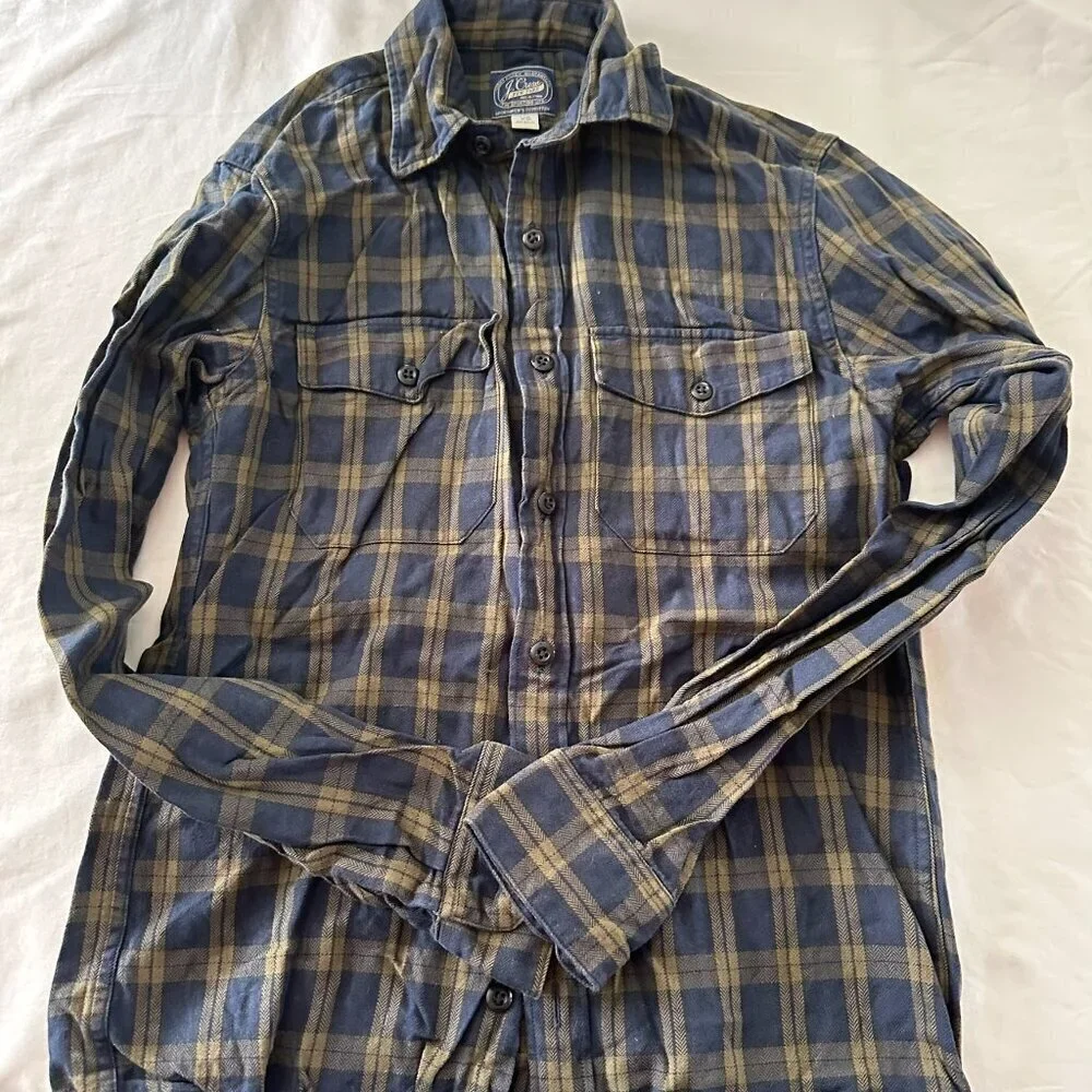 JCrew Flannel Long Sleeve Button Down